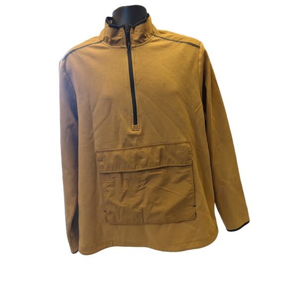 Old Navy Active Dynamic Fleece Pullover Mens XL 1/4 Zip 4-Way Stretch Activewear - Picture 7 of 10